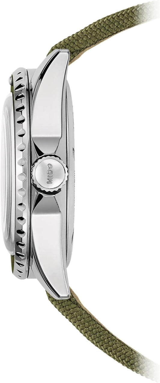 MIDO Ocean Star Tribute - Swiss Automatic Watch for Men - Green Dial - Case 40.5mm - M0268301809100