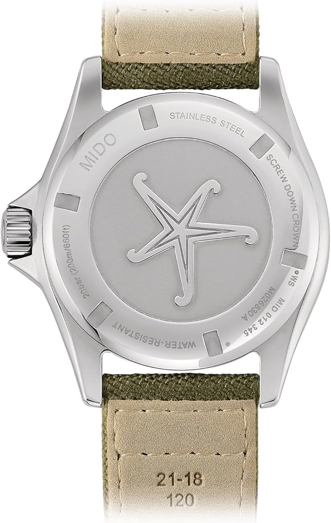 MIDO Ocean Star Tribute - Swiss Automatic Watch for Men - Green Dial - Case 40.5mm - M0268301809100